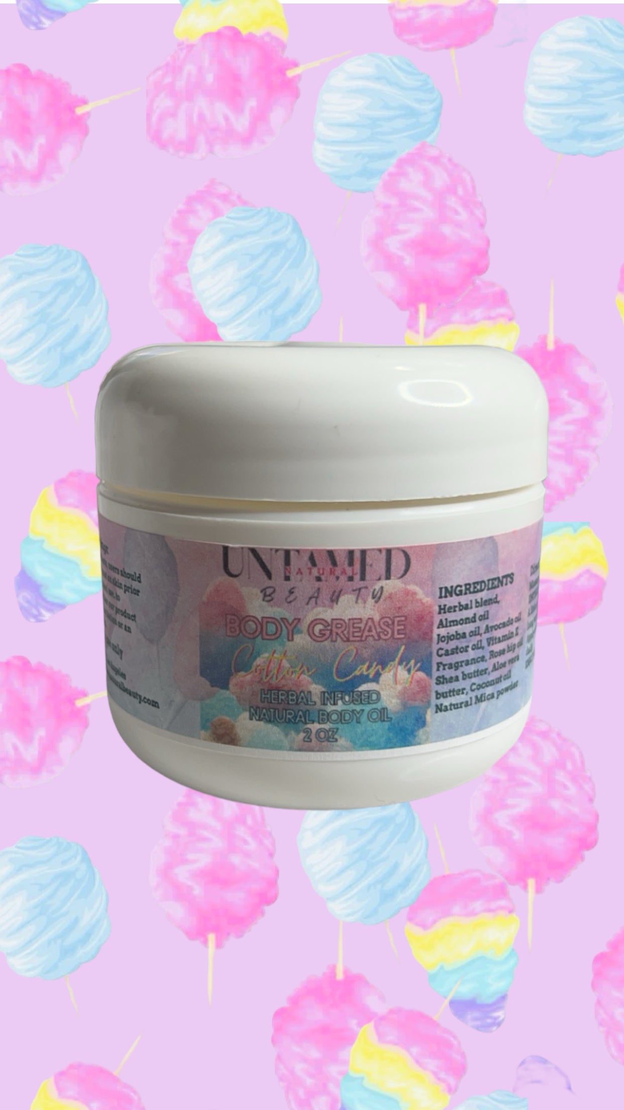 Cotton Candy Body Grease Sample