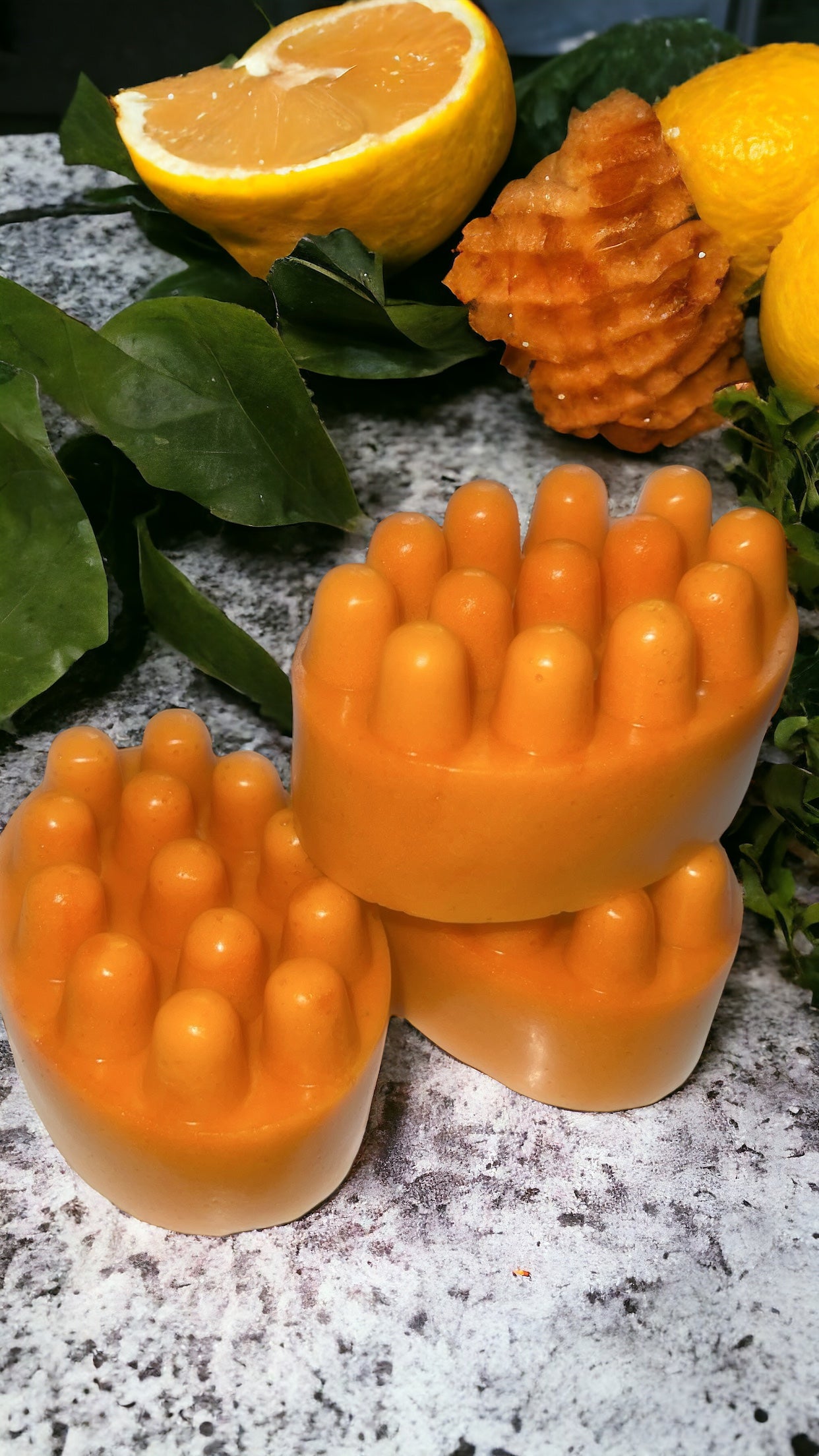 Turmeric, Honey & Lemon massage facial soap bar