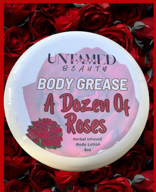 “A dozen of roses” Body grease lotion